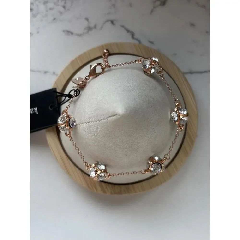 Kate Spade Rose Gold Crystal Accent Bracelet - Picture 5 of 6